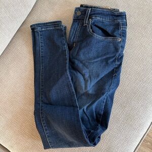 Dark Blue Denim Jeans